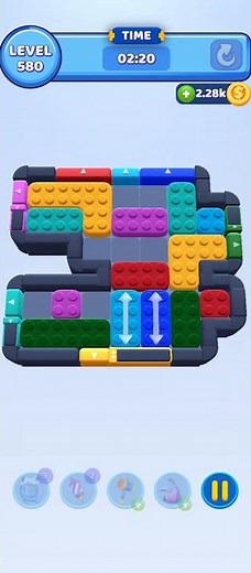 Color Block Jam Level 580 Walkthrough Solution