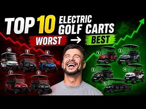 Top 10 Electric Golf Cart Brands Ranked: Best To Worst (2026)
