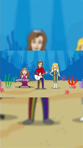 Swimming Down Below 🌊✨ ft. Murray Cook (The Original Red Wiggle) and Lizzie Mack