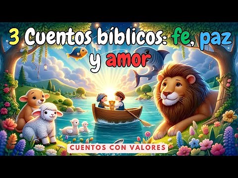 📖3 Cuentos Bíblicos para Niños en Español: Fe, Paz y Amor 🕊️ | Cuentos infantiles | Dormir tranquilo