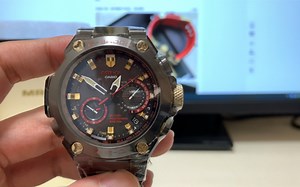 (备受争议的配色)卡西欧最高端系列MRG-G1000B-1A4黑红武士分享