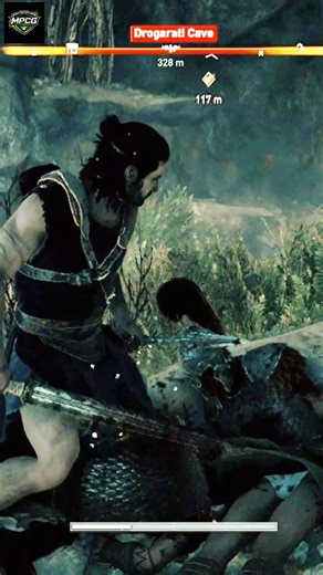 Epic Stealth & Combat in Drogarati Cave ⚔️ l Assassin’s Creed® Odyssey l #shorts #yshorts