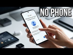 Create Google Gmail YouTube Account Without Phone Verification on Android / iPhone (No PC)