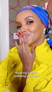 168K views · 7.6K reactions | “Why can’t we come together as women and coexist, despite what we dress like?”— Halima Aden is the first model to wear a hijab on the catwalk: showing us that by staying true to yourself, you can accomplish anything | Freeda En | Facebook