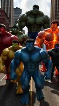 10 Hulk Variants Battle 😱 | Real Hulk vs Red Hulk vs Ice Hulk | Biggest Hulk Multiverse Fight Ever