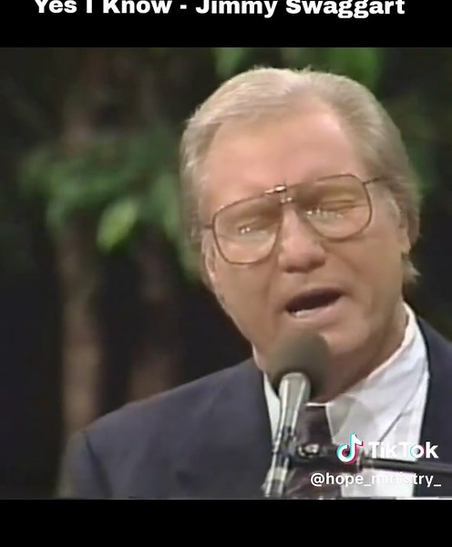 Jimmy Swaggart's Inspiring Version of 'Yes I Know'