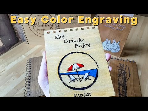 Color Pop Your Laser Wood Projects - It's Easy!