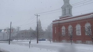 Huntington looks like a snowglobe yet again. The WSAZ weather team says later this evening and overnight we’ll see a new pass of light snow showers. GET UPDATES HERE >>> https://www.wsaz.com/weather/ | WSAZ NewsChannel 3