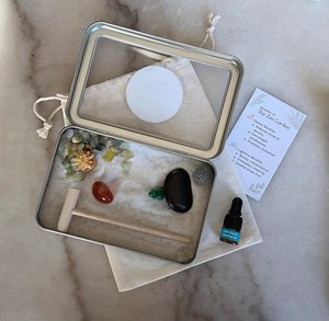 Mini Zen Garden Kit: Aromatherapy, Mindfulness Desk Decor - Etsy