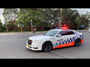 (BULLHORN + V8 ROAR) NSWPF [HIGHWAY PATROL] Responding | Victoria Road, Gladesville