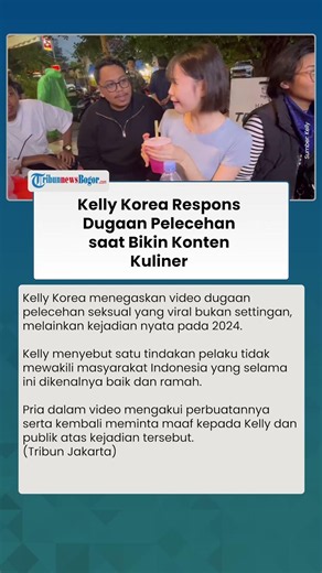 Kelly Korea Akhirnya Buka Suara, Viral jadi Korban Dugaan Pelecehan di Blok M