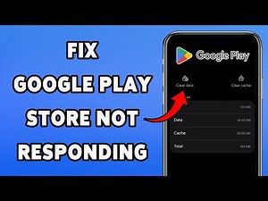 Fix Google Play Store Not Responding | Resolve Play Store Crashing Errors 2025