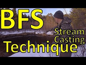 BFS Academy: How to Bait Finesse Cast Light Lures in Stream (BFS Trout Fishing)
