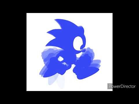 Sonic running gif