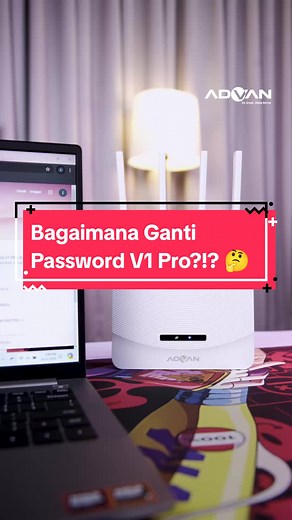 Mengatur Kata Sandi pada Advan Router V1 PRO