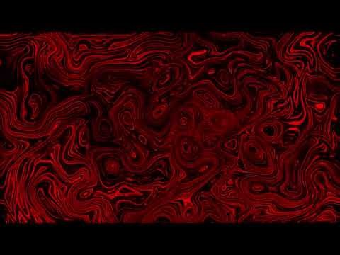 Dark Psychedelic Visual Red Screen Background 4K UHD | No Sound