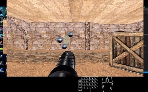 一学期opengl写出来的3d世界