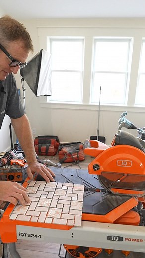 45K views · 144 reactions | Laser on a Tile Saw  | Home Remodeling | Facebook