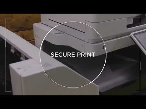 How To Secure Print on a Canon imageRUNNER ADVANCE DX