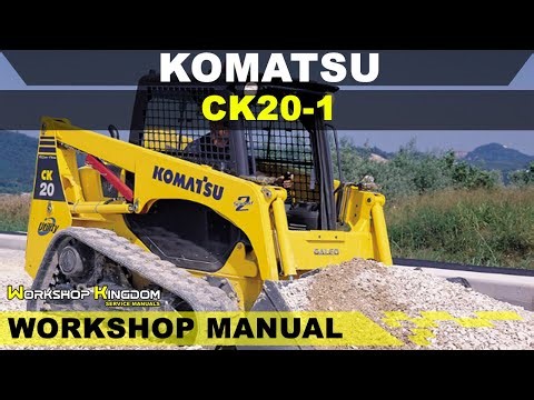 KOMATSU CK20-1 Workshop Service Repair Manual - English - PDF Download