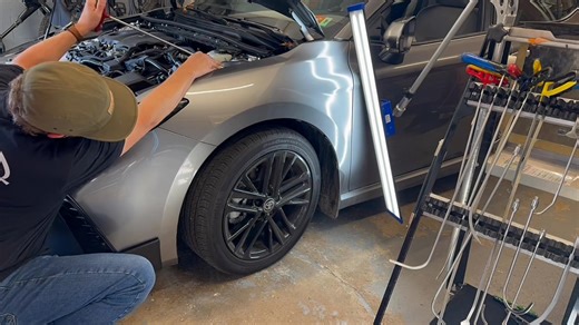 Watch how I make quick work of this big ole dent. | Innovative Dent Repair