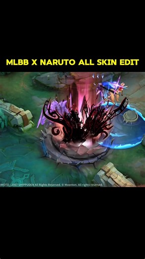 MLBB x Naruto All Skins Gameplay 🔥 Full Showcase | Naruto, Sasuke, Itachi & More!