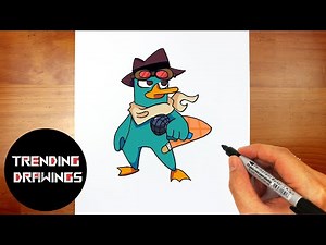 How To Draw FNF MOD Character - Pibby Perry Easy Step by Step