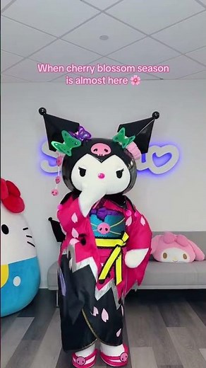 When Spring is finally here 🌸 #HelloKitty #Kuromi #MyMelody #Sanrio