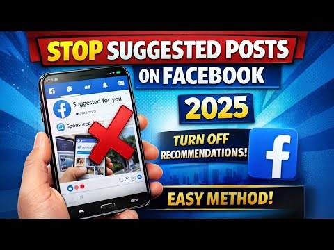 How to Delete Suggested For You on Facebook (2026)