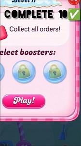 Candy Crush Saga 🍬 | Level 10 Complete! | Easy & Satisfying Gameplay#gamingshorts