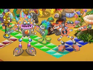 Epic Wubbox AND Rare Wubbox on Fire Oasis Full Song (My Singing Monsters)