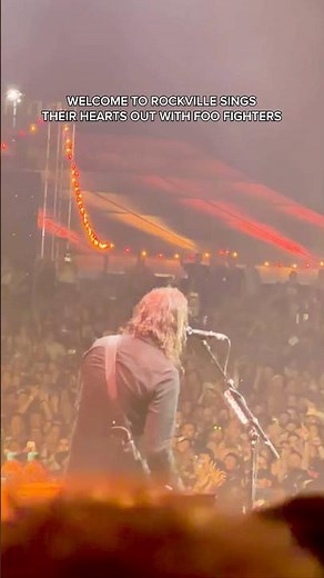 Welcome To Rockville Sings Their Hearts Out With Foo Fighters