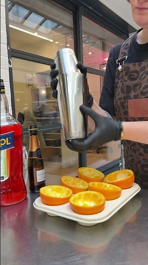 Aperol Spritz Orange Jello Shots! Aperol shots, party-ready 🍹🔥