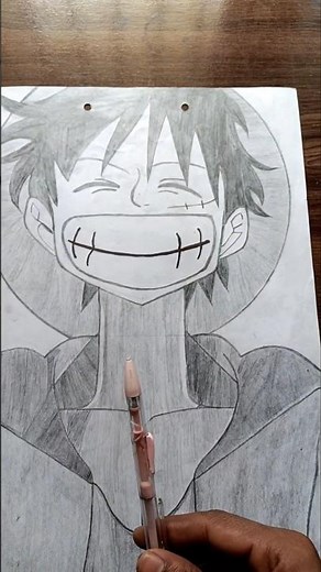 Luffy's drawings|| #drawing #anime #art