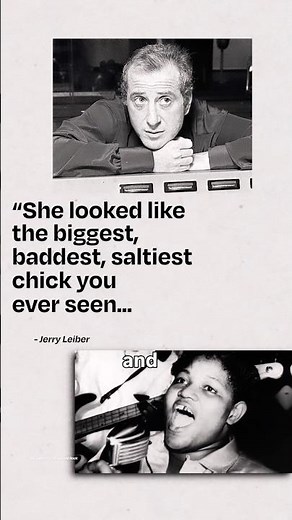 Leiber & Stoller Write ‘Hound Dog’ for Big Mama Thornton #musichistory #bigmama #blackhistory