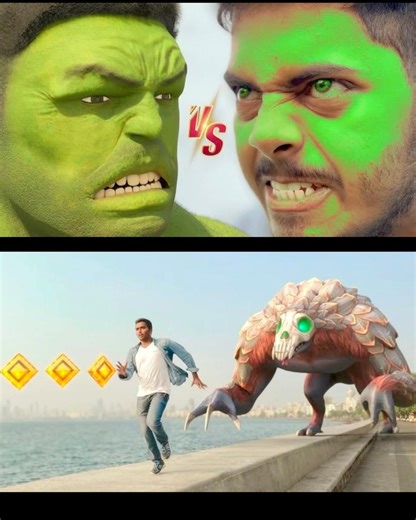 I Became Hulk to Smash Demon Monkey! | Yasin Shaikh Official - #templerun #hulk #shorts #viral
