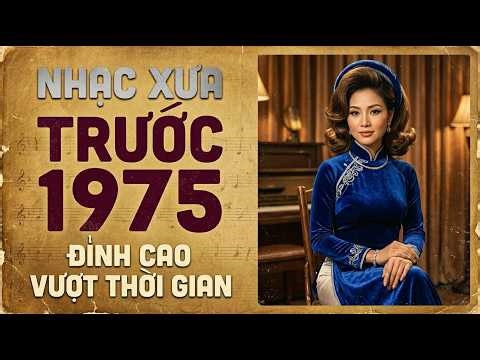 Nhạc Xưa Trước 1975 Đỉnh Cao Vượt Thời Gian - Nhạc Vàng Xưa 1975 Chọn Lọc Hay Nhất