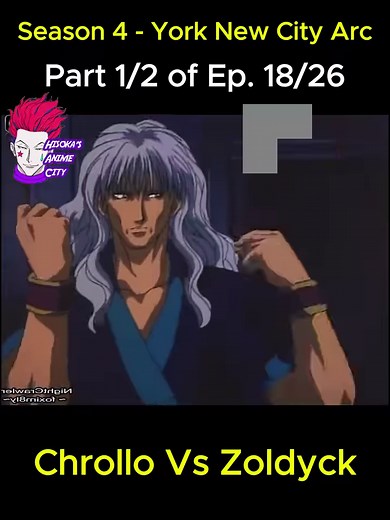 119K views · 1.7K reactions | Episode 18/26 - Part 1/2 - Hunter X Hunter 1999 - Season 4 (York New City Arc) - Tagalog dubbed #hxh #hunterxhunter #hunterxhunteredit #anime #tagalogdubbed #zoldyck #killua #batang90s #90s #TAGALOGDUBBED #anime #tagaloganime #hisokamorow #hisokaedits | Hisoka's Anime City | Facebook