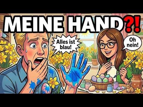 🇩🇪 Easter Traditions & Brunch (A1-A2). German Practice. Celebrating Ostern in Germany.