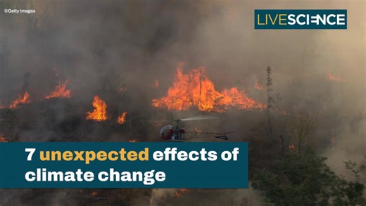 Unexpected side effects of climate change