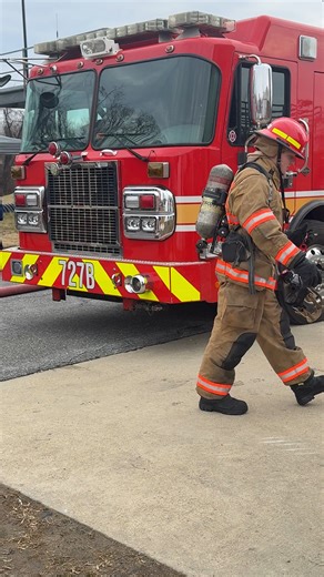 Fifty-four Montgomery County recruits culminating their Firefighter II class took part in live fire training with a two-engine response under the direction of Captain James Falise and Lieutenant Matt Hall. The hands-on scenarios at the MFRI burn building focused on Firefighter II critical knowledge and skills, including incident command, building construction, coordinated rescue operations, and fire suppression. | Maryland Fire & Rescue Institute, University of Maryland
