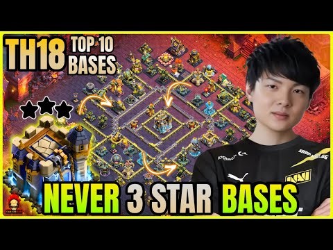 *NEVER 3 STAR*🔥TOWN HALL 18 Th18 WAR BASE With Link | TH18 LEGEND Base With Link | Clash of clans