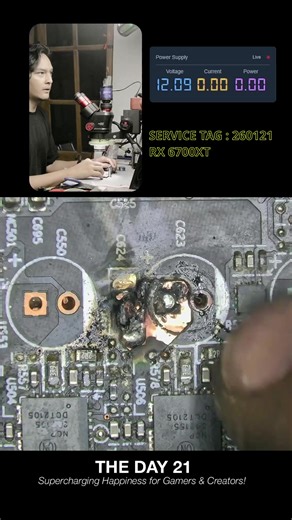 Layer 6 RX 6700XT 6 Jalur PUTUS Alhamdulillah Done ✅ Layanan service : 085721977614 #vgakonslet #gaming #pcgaming #gaming #kecerdasanbuatan