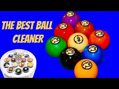 The BEST Pool Ball Cleaner We We Could Find - (Pool Lessons)