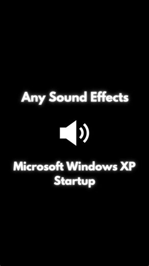 Sound Effect - Microsoft Windows XP Startup #soundeffect #sound #sounds #anysoundeffects #soundeffects #soundviral #soundtrack #effect #effects #fy #fyp #fypage #foryou #foryoupage #usa #tiktokviral #viral #viralvideo #voiceeffects #sfx #microsoft #windows #windows11 #windows10 #xp #start #startup