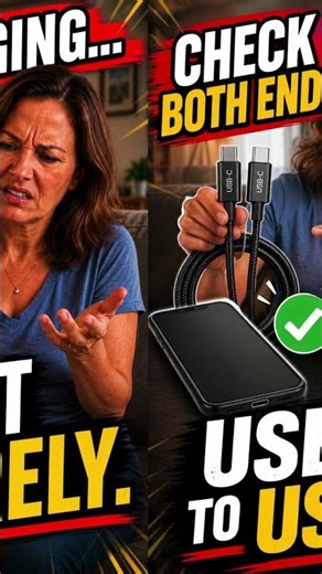 STOP! Phone Charging Slow? Bad Cable Fix