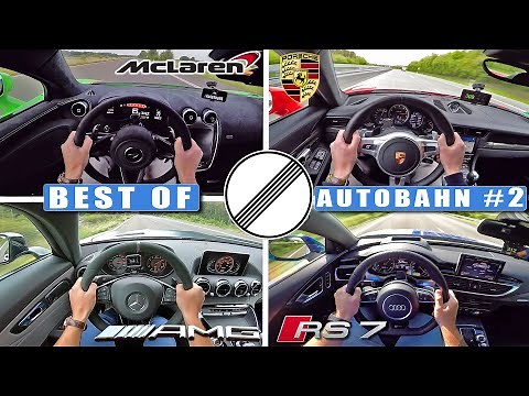 BEST of SUPERCARS on AUTOBAHN #2 [NO SPEED LIMIT!] by AutoTopNL