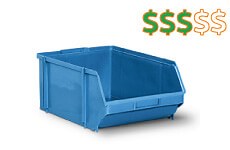 Caixa Plástica Número 8