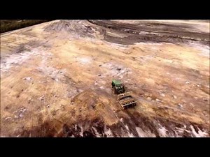 John Deere Tractors Pulling Scrapers