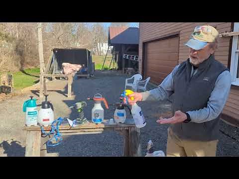 Drill and Fill for Tree Injection - Spray Bottles (Husqvarna, Solo), Drills and Herbicide Mixing